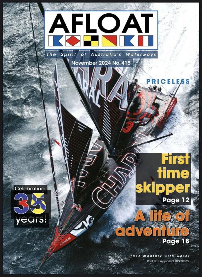 Afloat Magazine cover, November 2024, No. 415
